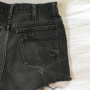 cinched high waisted shorts