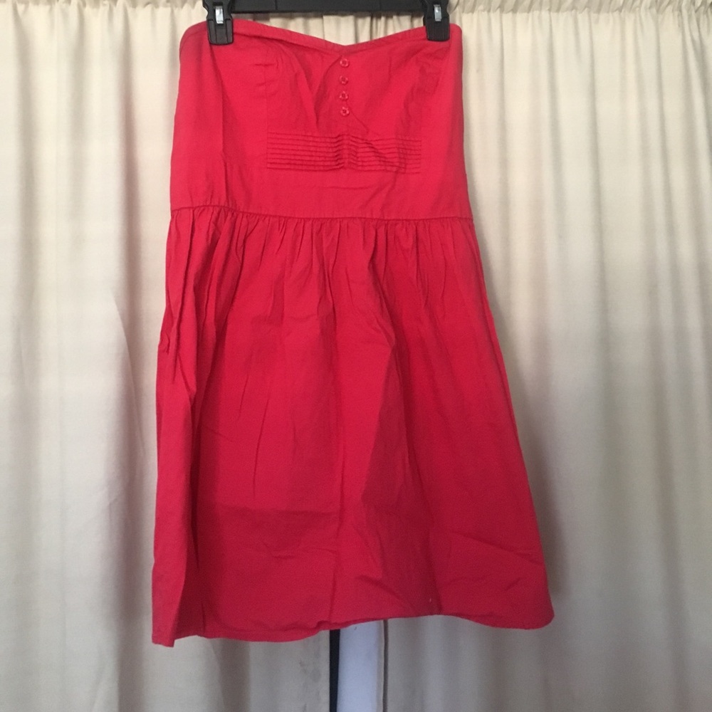 Strapless sun dress