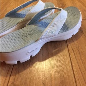 Skechers flip flops!