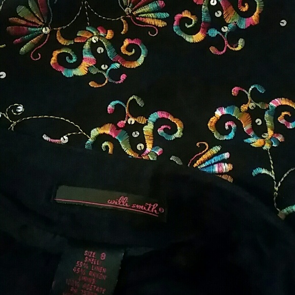 Willi Smith swing boho embroidered - Picture 4 of 4