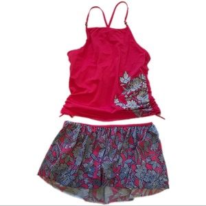 Land's End kids 2 piece swimsuit 😎