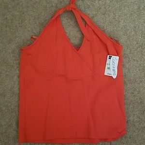 orange halter