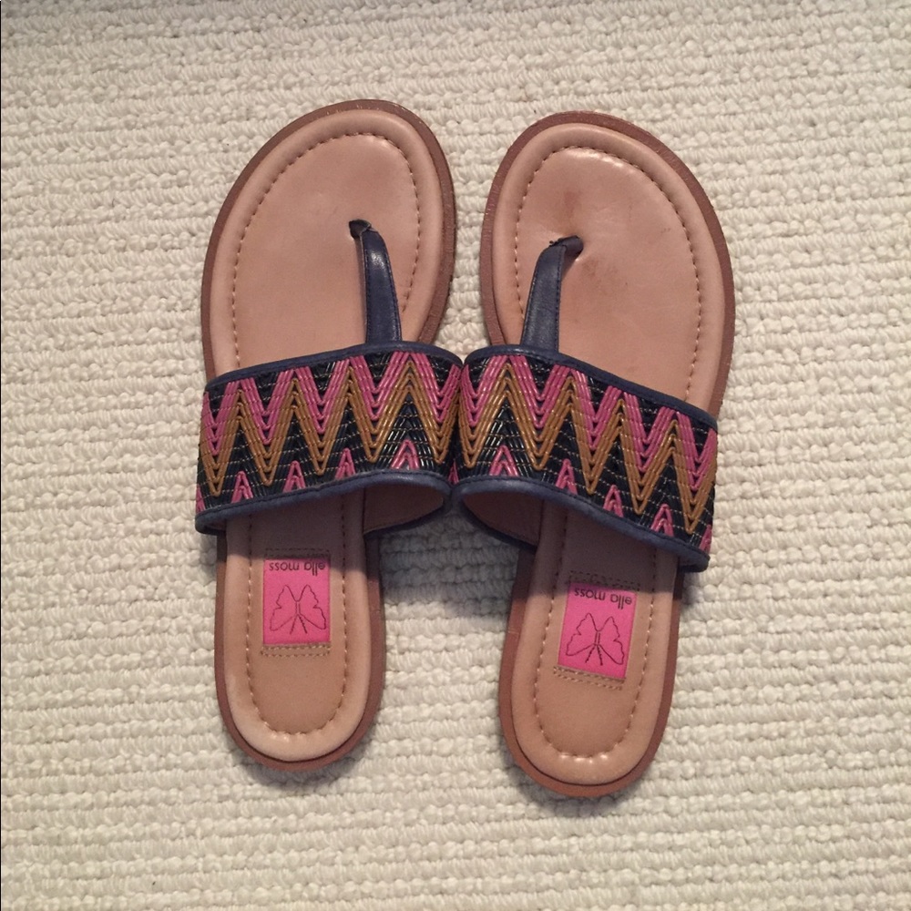 Ella Moss thong detail sandals