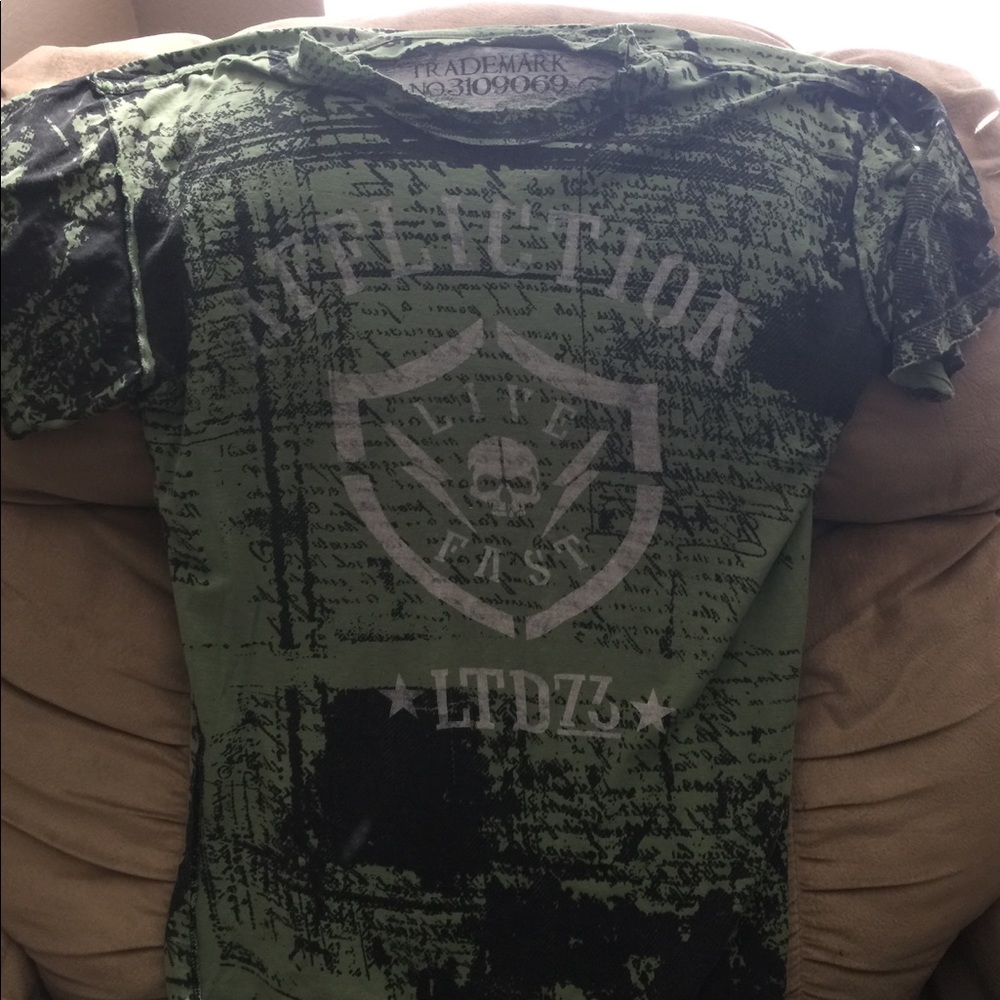 Reversible affliction Tee
