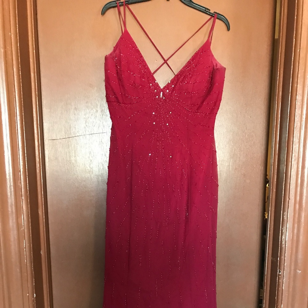 Wine Wedding or Prom Dress