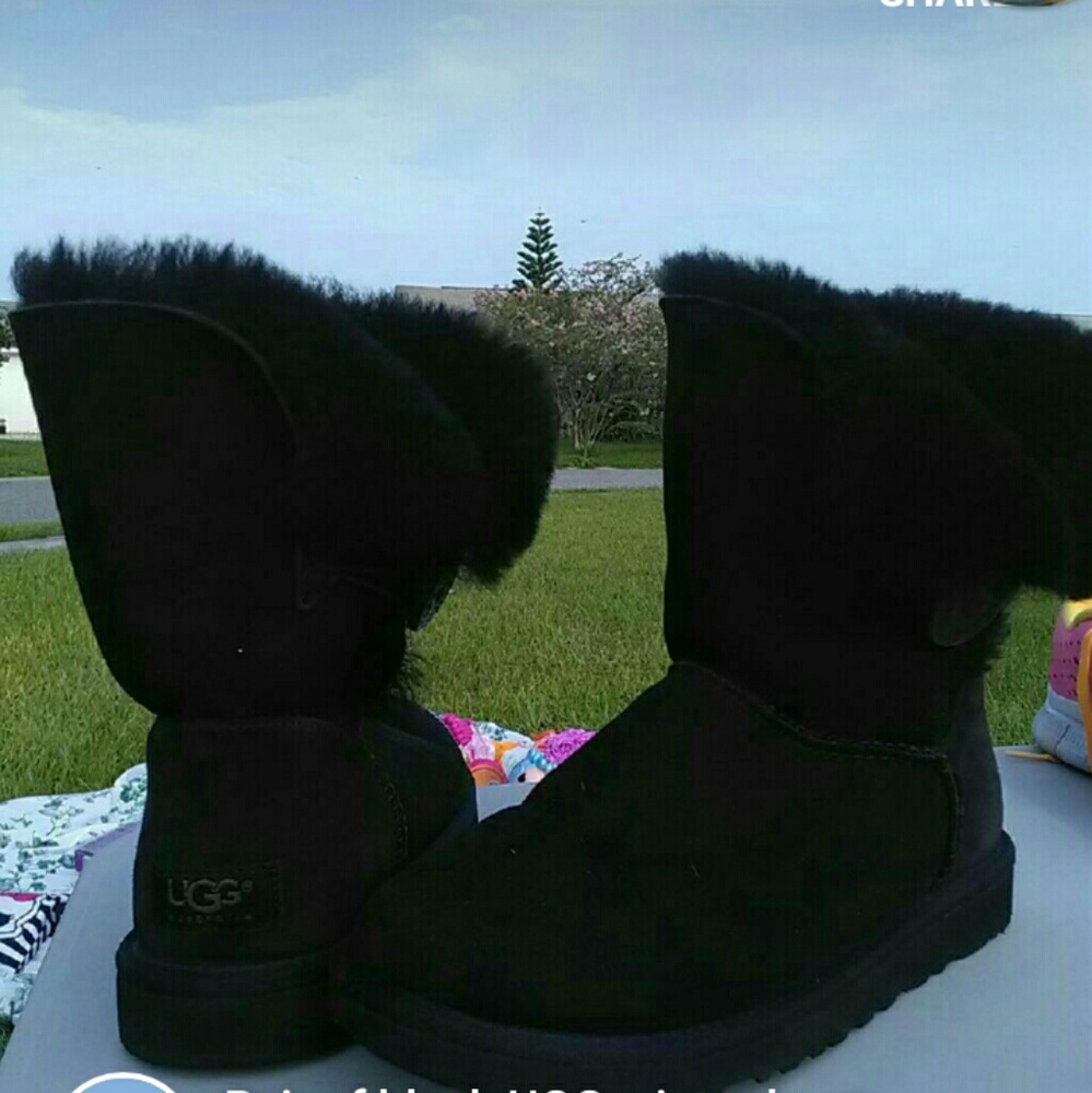 black UGGs