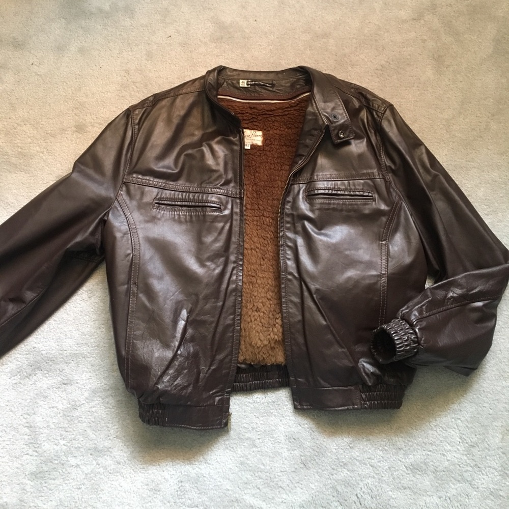 Genuine Brown Leather Jacket