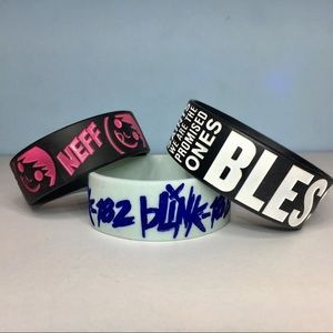 Hot Topic Rubber Wristbands/Bracelets