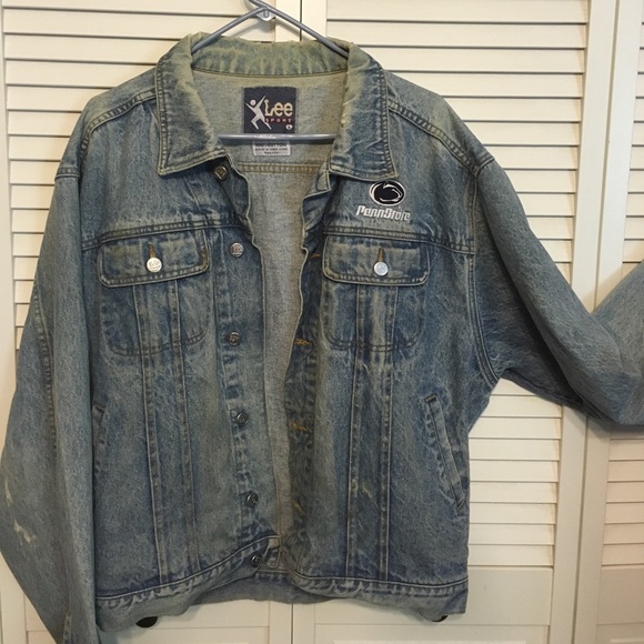 penn state jean jacket