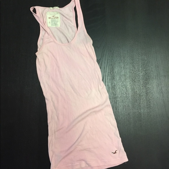 Hollister Tops - HOLLISTER baby pink SMALL tank top