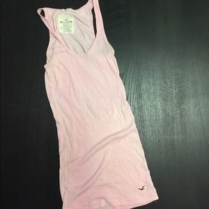 HOLLISTER baby pink SMALL tank top