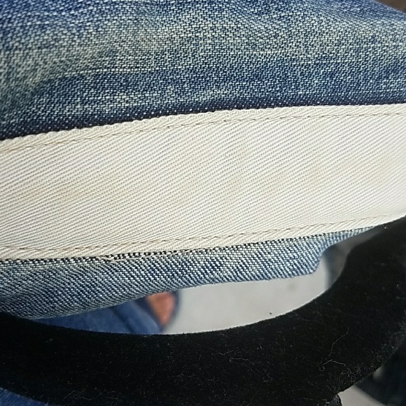 Gap denim button down collared jacket - Picture 6 of 7