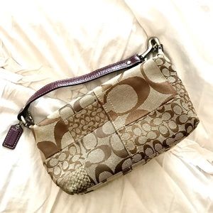Coach wristlet