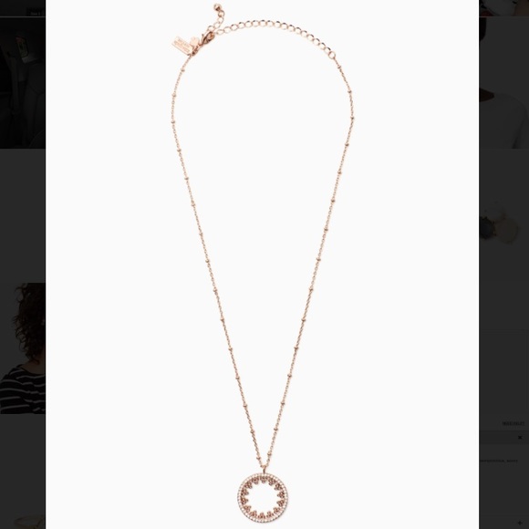 NWT Kate Spade Chantilly necklace - Picture 3 of 5