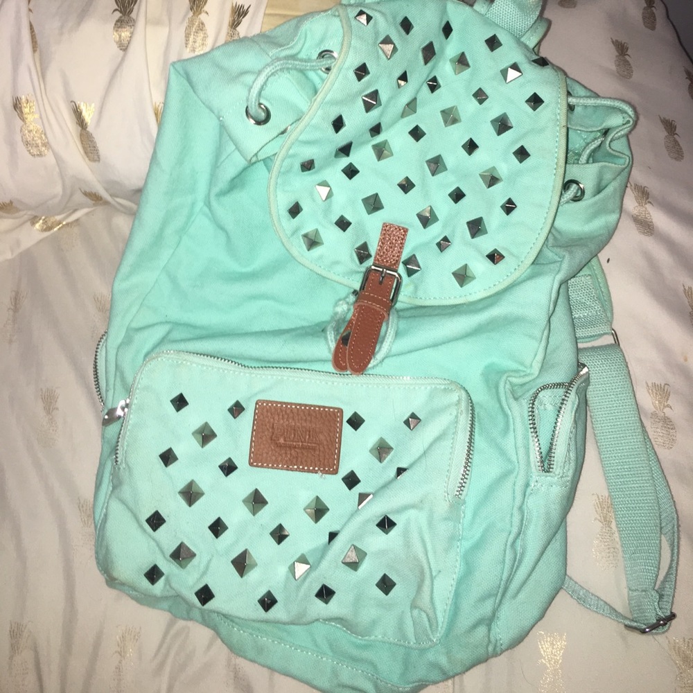 Light blue back pack