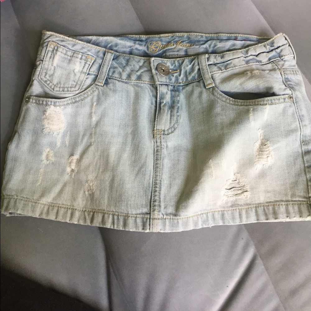 Guess jeans size 4 mini skirt