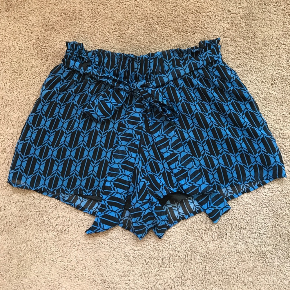 Fun patterned shorts