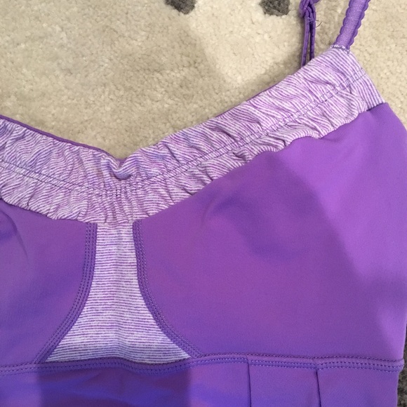 Purple Lululemon Tank - Picture 2 of 4