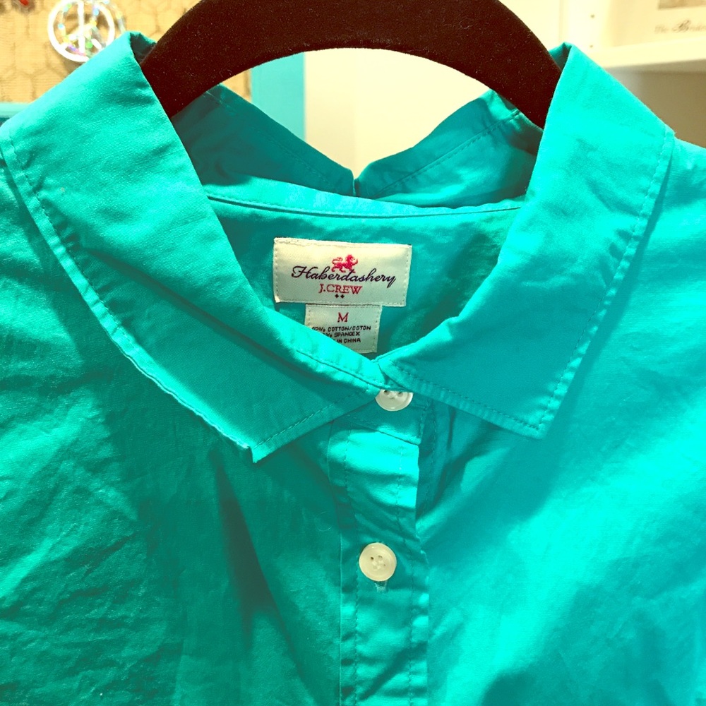 J. Crew Haberdashery Button Down Blouse
