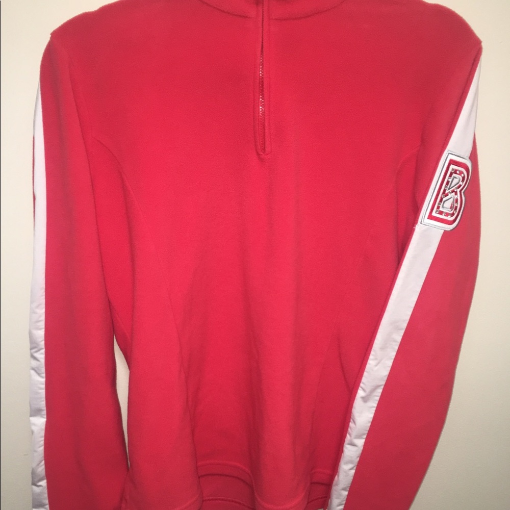 Bogner Sport zip fleece sweatshirt size Large