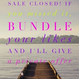 SALE CLOSED😫! But BUNDLE and SAVE