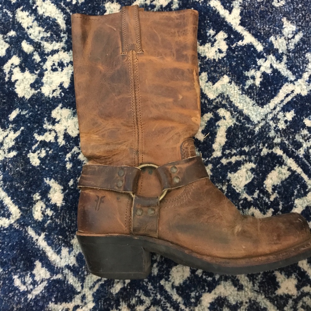 Frye harness boots size 7.5