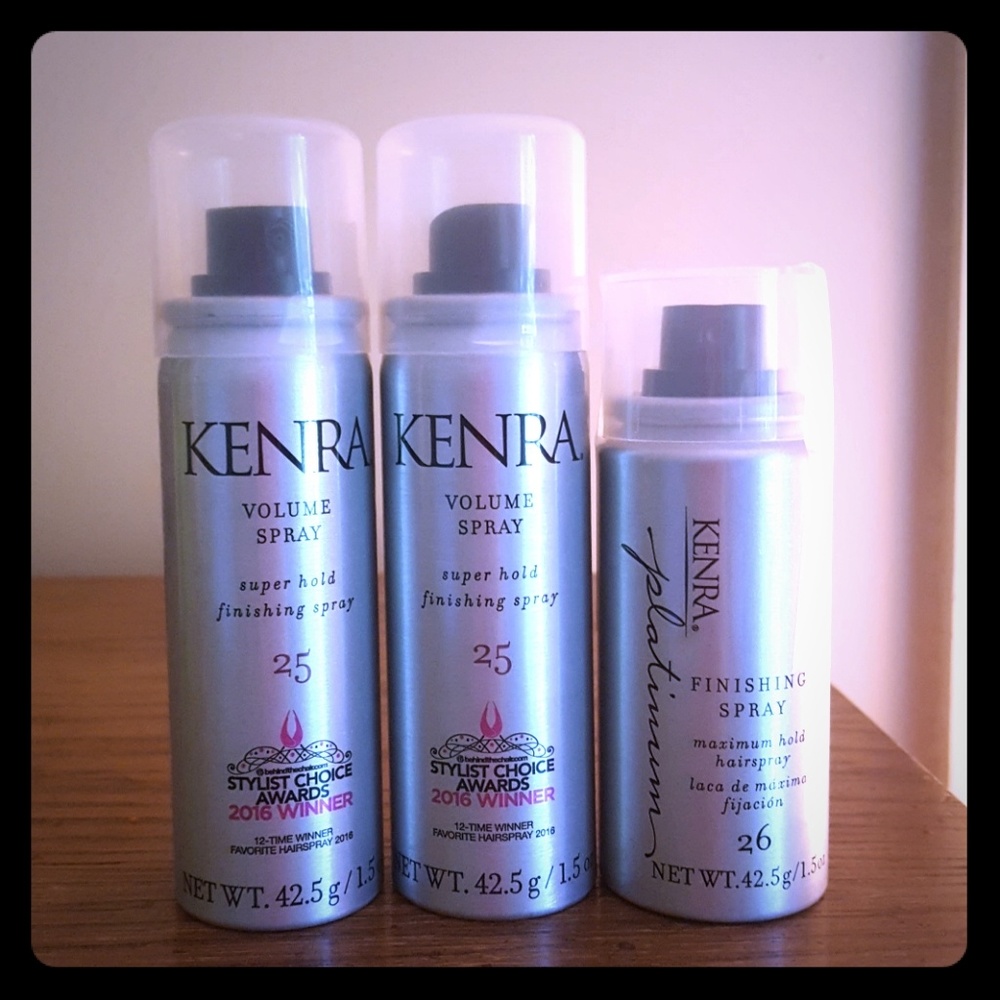 Kenra Trial Size Finishing Spray + 2 Volume Spray