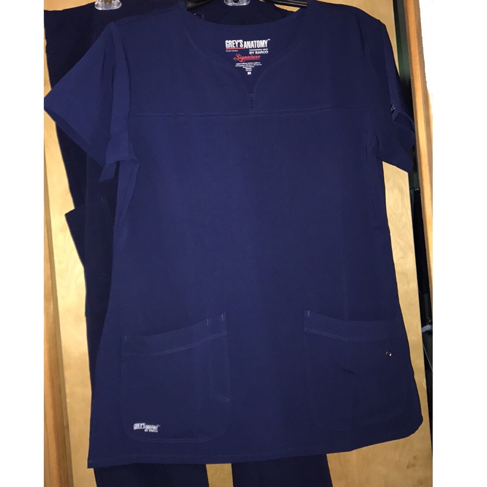 Navy blue scrubs