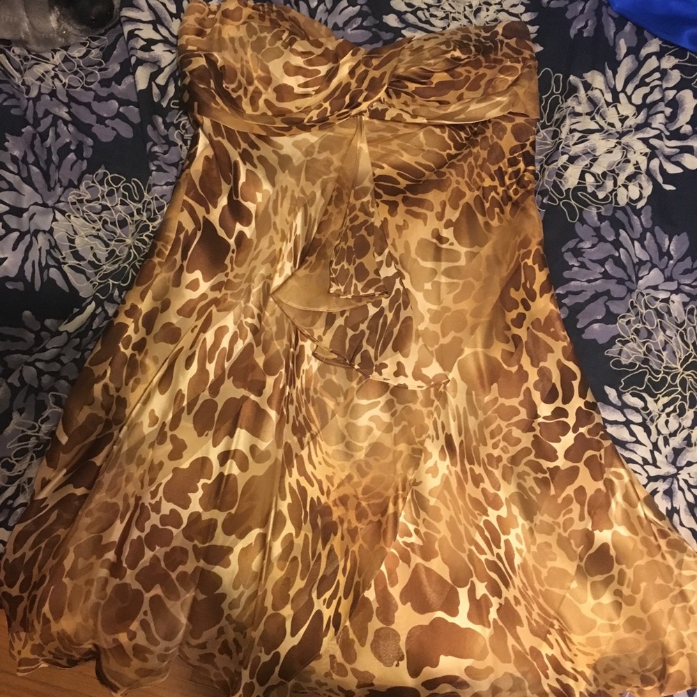 Cache animal print dress