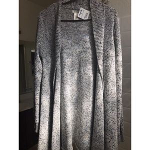 Grey cardigan