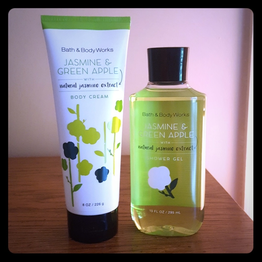 Bath and Body Works Jasmine and Green Apple