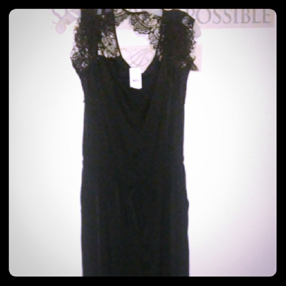 Black sleeveless jump suit