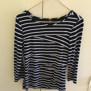 Striped layered top