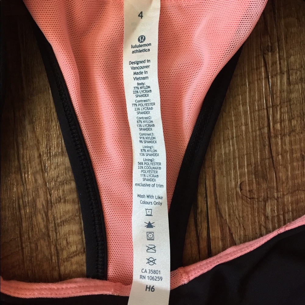 Lululemon Racerback Workout/Run/Sports Tank - Picture 3 of 4
