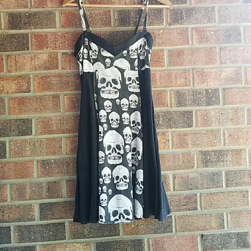 Hot Topic royal bones sun dress