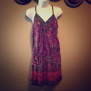 SALE - GORGEOUS Sundress with metallic detail  EUC