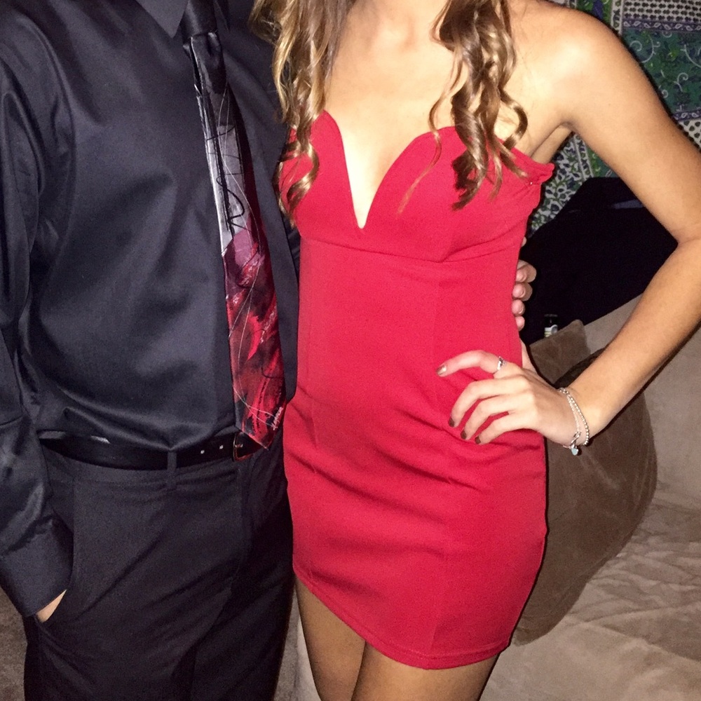 Tobi red dress - Picture 4 of 4
