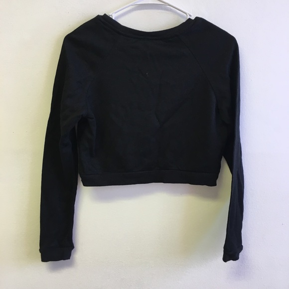 Cropped long sleeve top - Picture 2 of 2