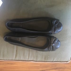 Black J Crew ballet flats