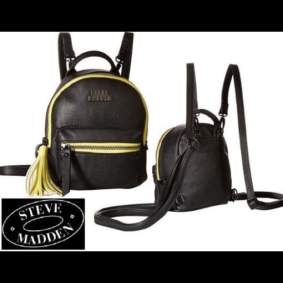 Steve Madden Mini backpack in black - Picture 1 of 4