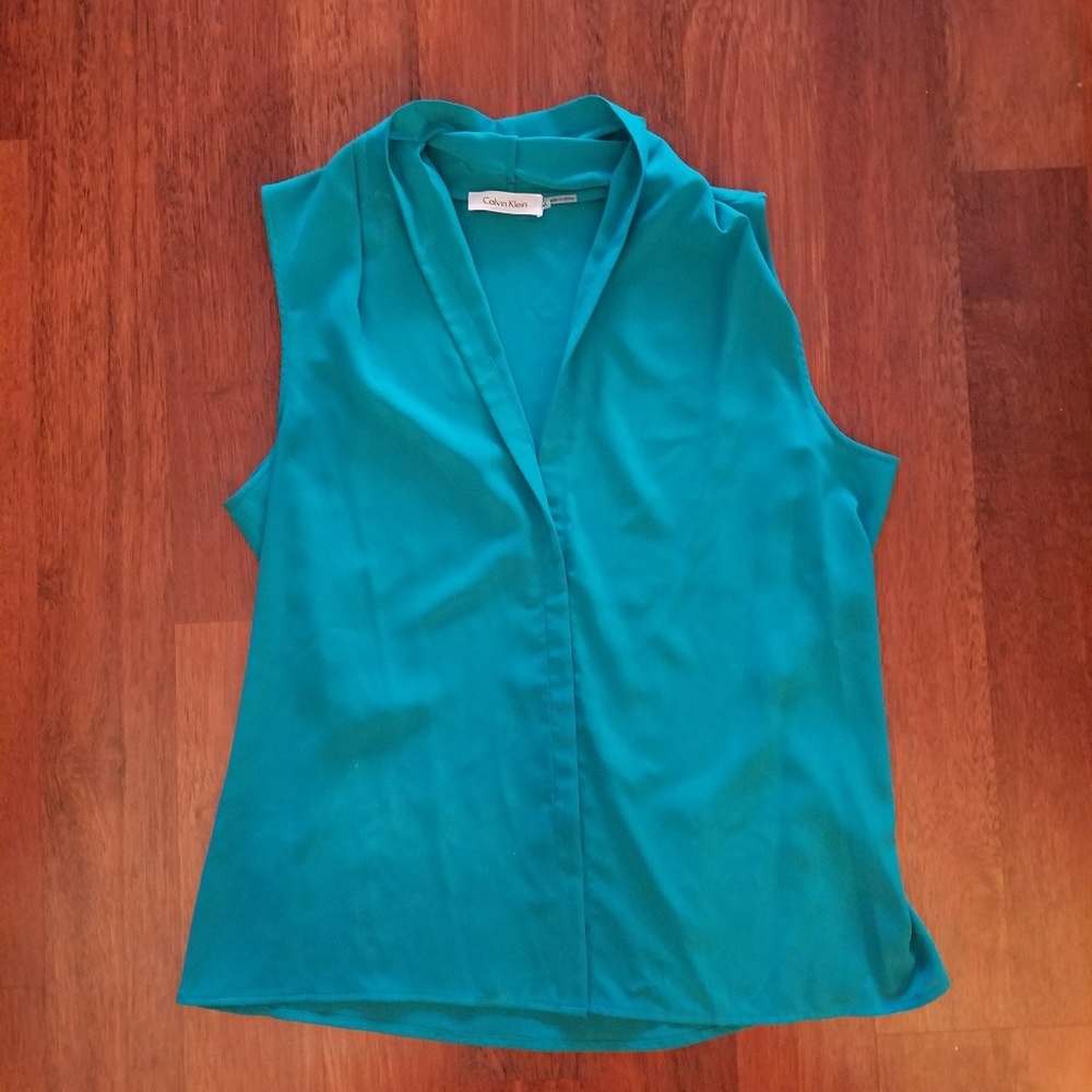 Calvin Klein Sleeveless Blouse
