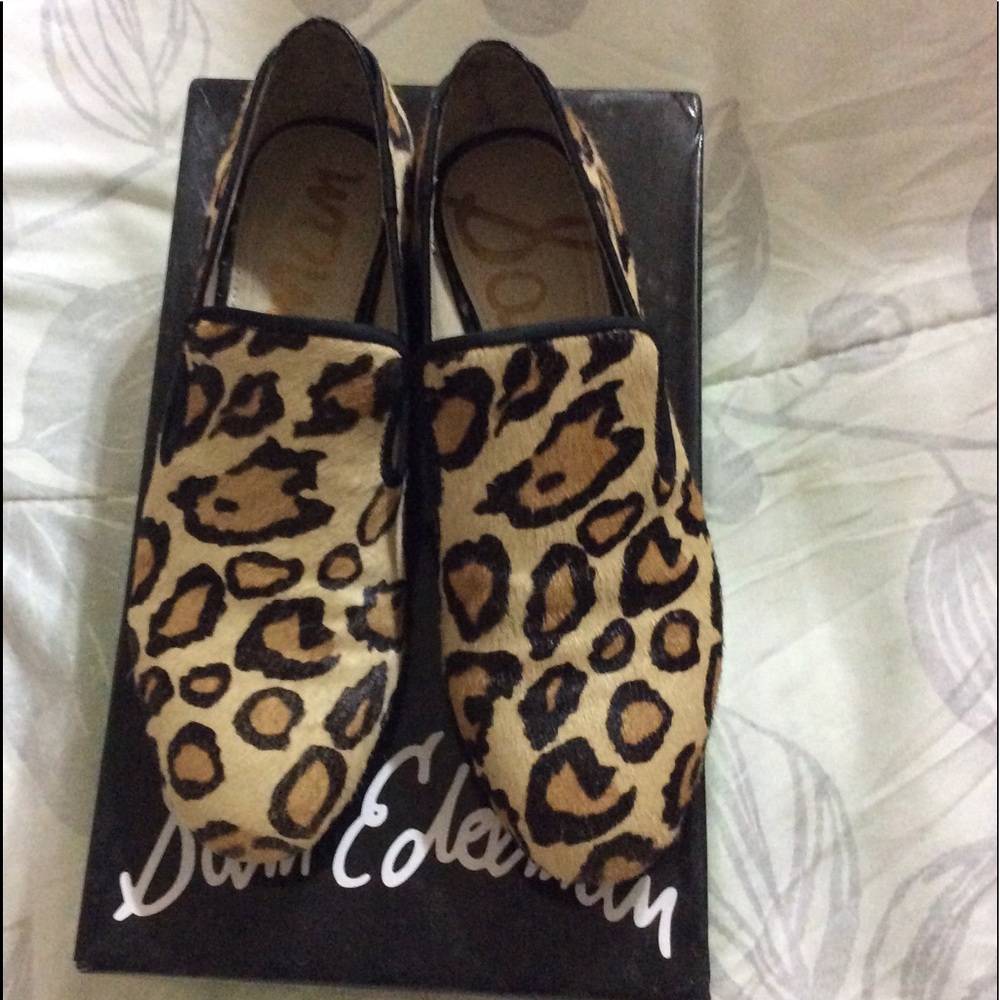 Sold ✅ Sam Edelman Kalind, leopard BRHM size 6
