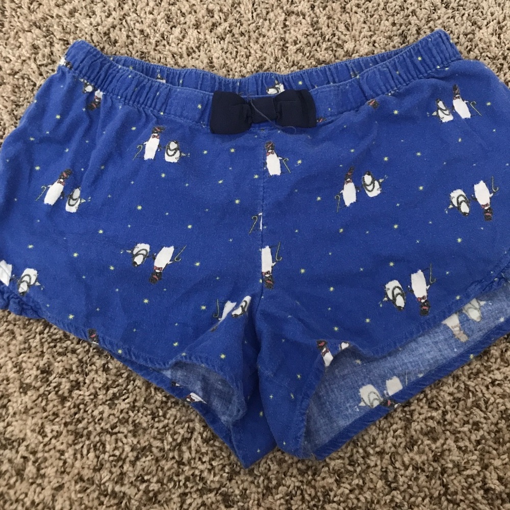 Aerie Penguin Pajama Shorts!