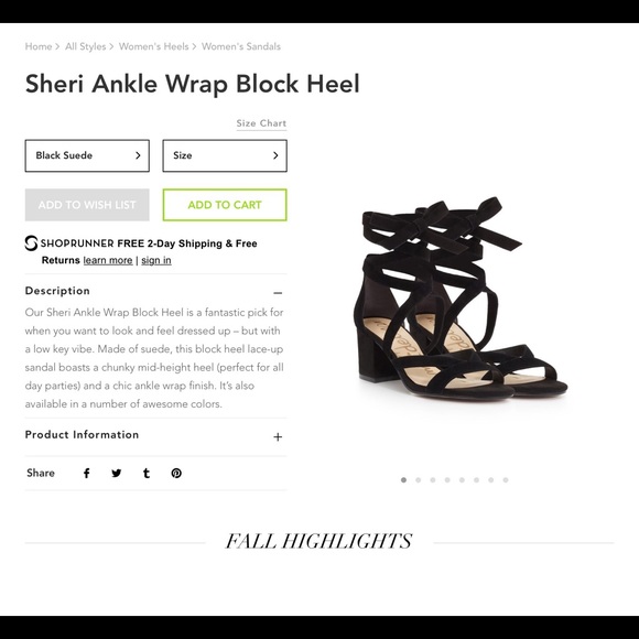 Sam Edelman Sheri Ankle Wrap Block Heel - Picture 2 of 8