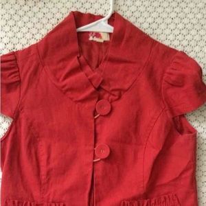 Forever 21 Linen Blazer S