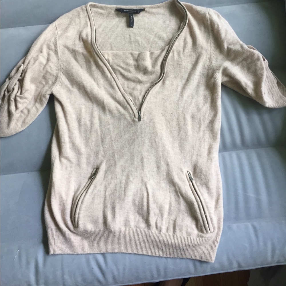BCBG Maxazria lambs wool sweater size m
