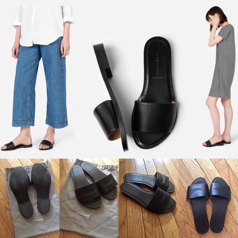 The Everlane Slide Sandal - Black