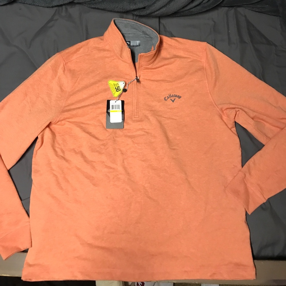 Lightweight golf quarter-zip