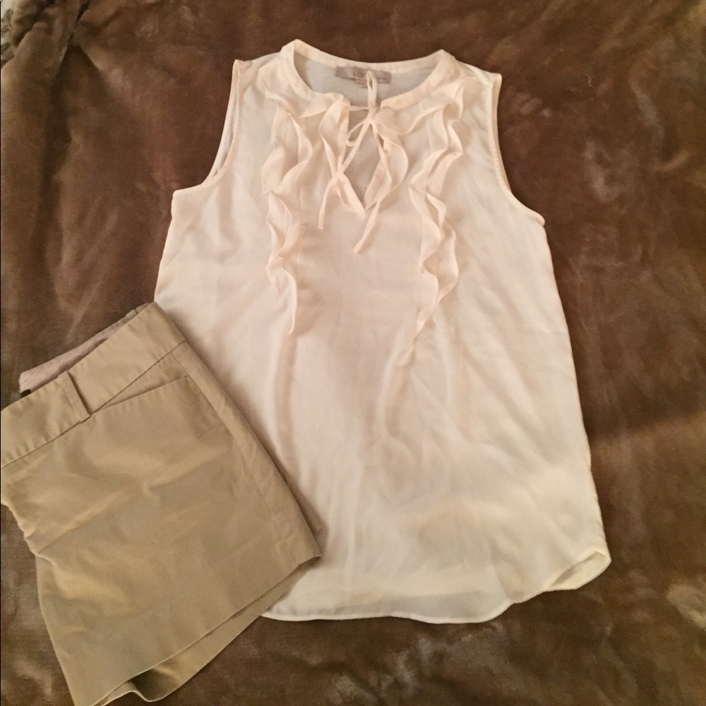 NWOT Loft Blouse - Picture 1 of 6