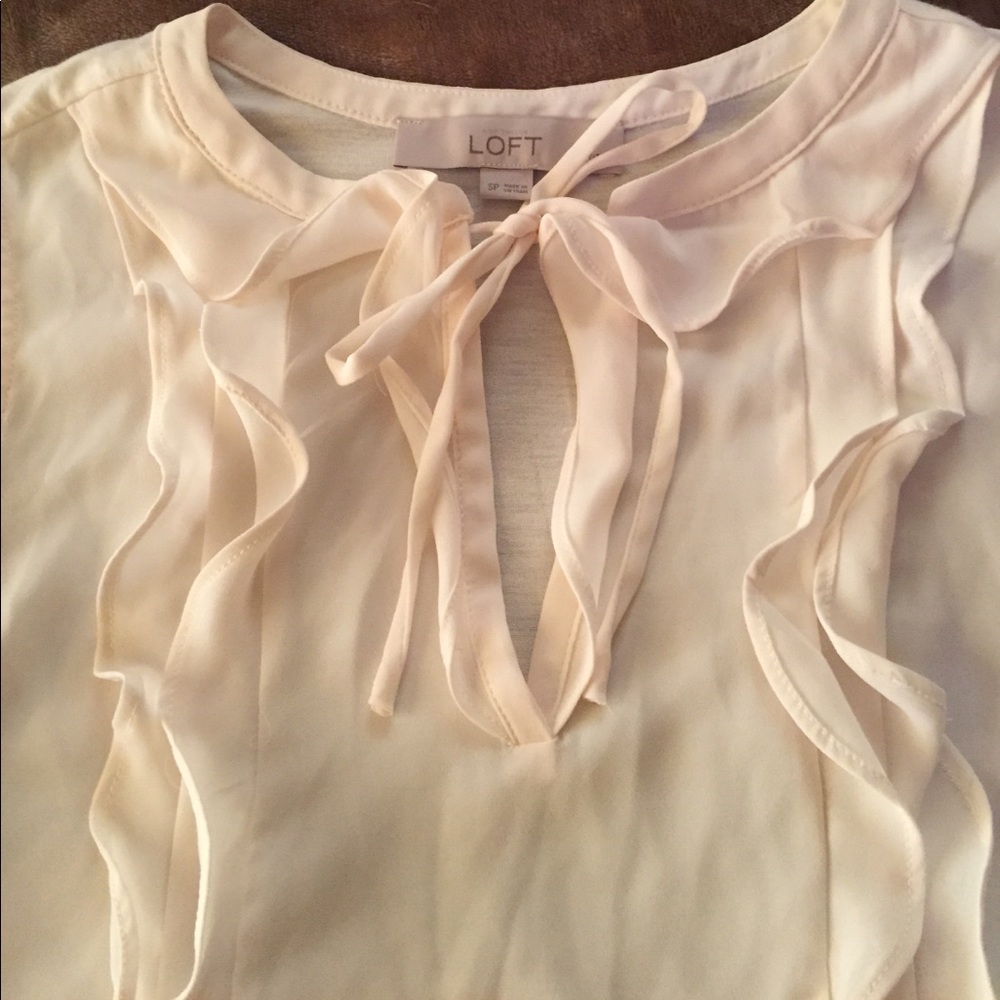 NWOT Loft Blouse - Picture 4 of 6